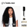 Glide+ Max Set Brosse Chauffante Haarglansset + platte borstel en hittebestendig etui