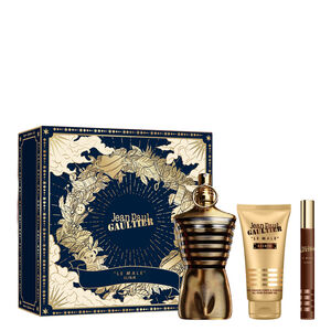 Le Male Elixir Set Parfum 125 ml + 10 ml Spray + 75 ml Shower Gel