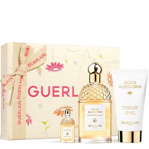 Aqua Allegoria - Mandarine Basilic Sada Eau de Toilette 125 ml + miniatura 7,5 ml + telov&eacute; ml&eacute;ko 75 ml