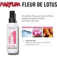 UNIQONE&trade; Spray-Maske ohne Aussp&uuml;len &bdquo;10 Vorteile des Lotus&ldquo;, 150 ml