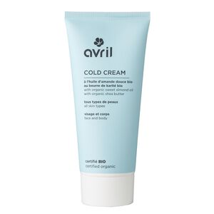 Cold cream Certifi&eacute; bio