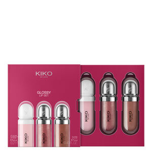 Glossy Lip Set 3D Hydra Lipgloss-Set x2 + Lip Volume