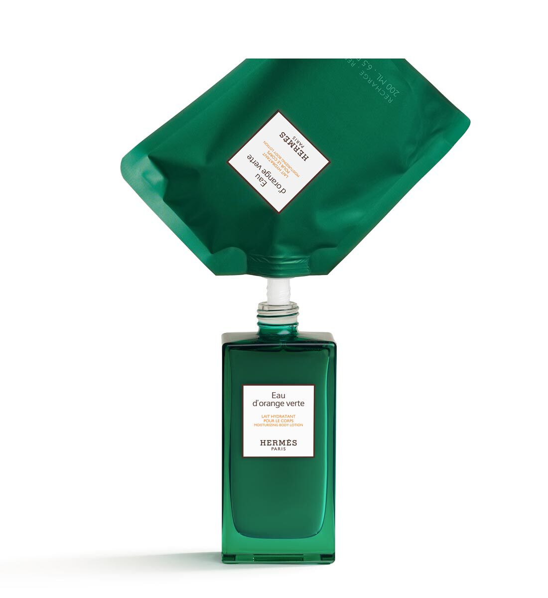 【200ml新品未開封】HERMES eau d'orange terte Eau d'Orange Verte, Moisturizing Body Milk 200ml - Hermès