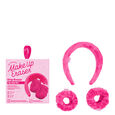 Drip Eraser Rose Gaves&aelig;t med pandeb&aring;nd + bl&oslash;de armb&aring;nd