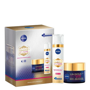 Luminous630&reg; Anti-UV Day Cream SPF 50 40 ml + Anti-Dark Spot Regenerating Night Cream 50 ml Gift Set