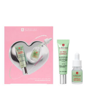 La Routine Anti-Rougeurs CC Red Correct Set 15 ml + Centella Red Serum 10 ml
