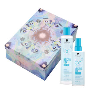 Bc Bonacure Moisture Kick Zestawy szamponu Moisture Kick 250 ml + balsamu w sprayu Moisture Kick 200 ml