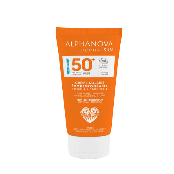 Organic Sun, Organic Sun Cream SPF50+ Very High Protection 50 ml