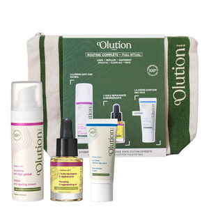 Trousse Rituel Set met Global Anti-Aging Cr&egrave;me 50 ml + Volumeverhogende Olie & 30 ml + oogcontourcr&egrave;me 15 ml
