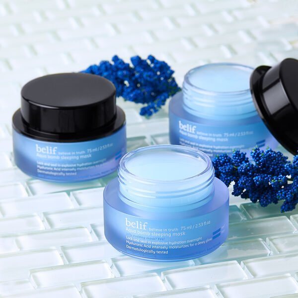 Aqua Bomb Sleeping Mask, Masque de Nuit UltraHydratant Belif