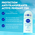 Nivea Pure Invisible Deodorante roll-on antitraspirante 72 ore con protezione anti-macchie 50 ml