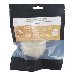 &Eacute;ponge Konjac Aux Coquilles de Noix