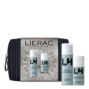 Lierac Homme Coffret Le Fluide Anti-&Acirc;ge 50 ml + Le D&eacute;odorant 50ml + Une trousse