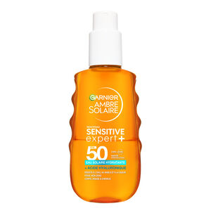 Ambre Solaire Sensitive Expert+ SPF 50 Eau Solaire Sensitive Hydratante 150 ml