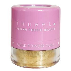 Gold Powder Cube
