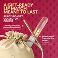 Twist'n Twinkle Holiday Meant To Match Geschenkset met Unlimited Double Touch-lippenstift + Creamy Colour-lippotlood + make-upzakje