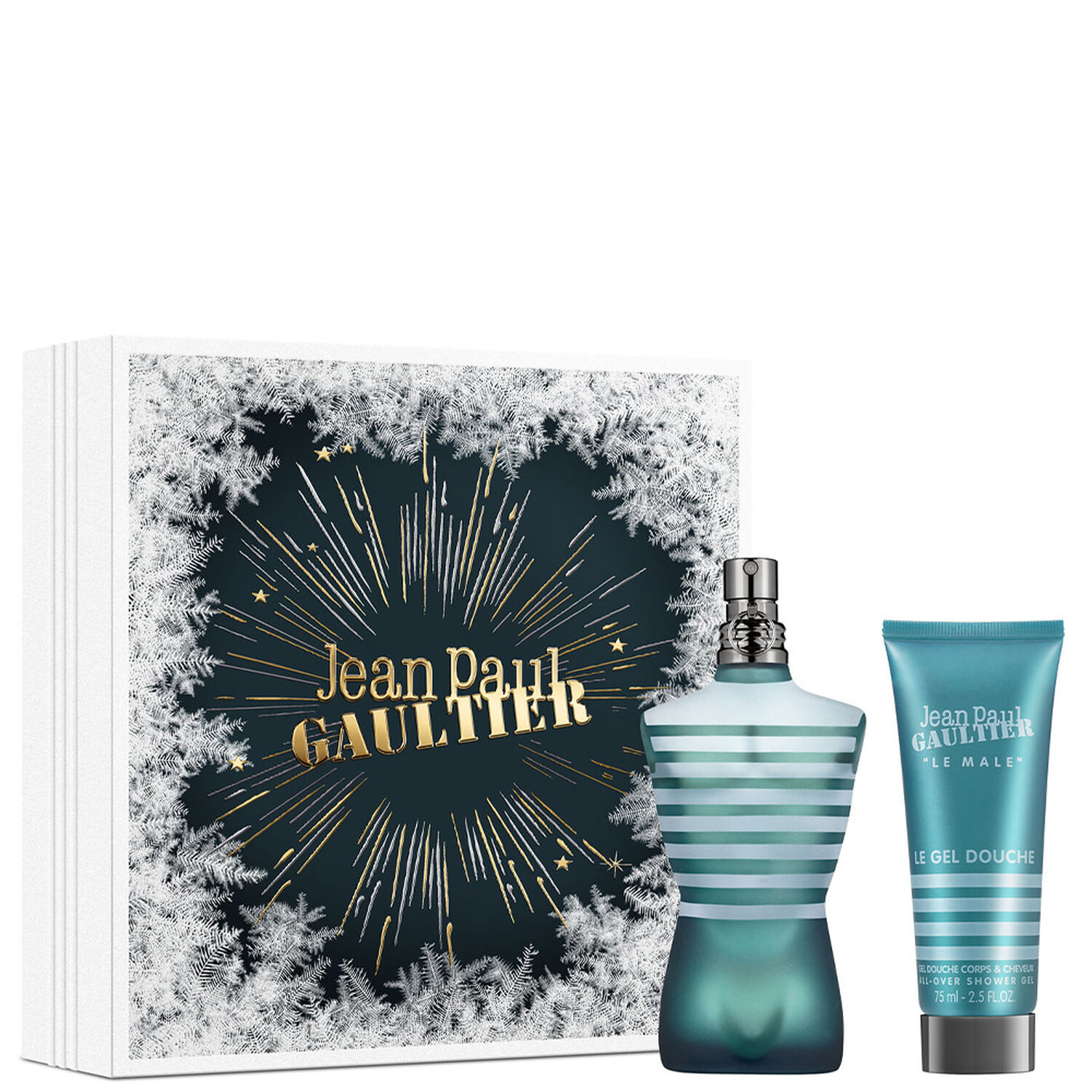 Jean Paul Gaultier Le Male Dose öffnen LE MALE, Coffret Eau de toilette 125 ml et Gel Douche 75 ml - Jean Paul