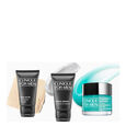 Clinique For Men&trade; Coffret Soin Auto-R&eacute;hydratant 72H 50ml + Exfoliant Visage 30ml + Cr&egrave;me &agrave; Raser 30ml
