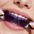 Purple Whitening Strips Pop Oral Beauty