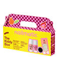 Kiddy Box Set mit 2 x 8 ml Nagellack + Nagelstickern und Glitzer