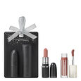 Mini M.A.C MACximal Matte-lippenstift in de kleur Honeylove + Lipglass Air Casual in een setje.