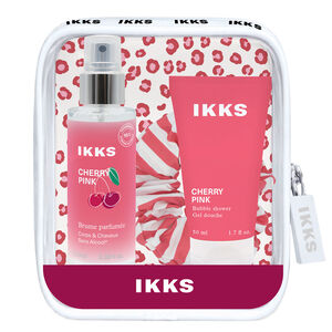 Cherry Pink Wild Fragrance Mist Gift Set (100 ml) + Shower Gel (50 ml) and Scrunchie