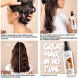 UNIQONE&trade; Spray-Haarmaske ohne Aussp&uuml;len &bdquo;10 Vorteile der Kokosnuss&ldquo;, 150 ml