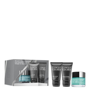Clinique For Men&trade; Coffret Soin Auto-R&eacute;hydratant 72H 50ml + Exfoliant Visage 30ml + Cr&egrave;me &agrave; Raser 30ml
