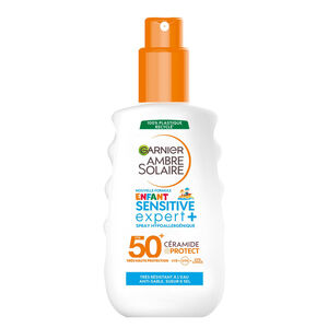 Ambre Solaire Sensitive Expert + Solspray til b&oslash;rn med meget h&oslash;j beskyttelse SPF50+ 150 ml