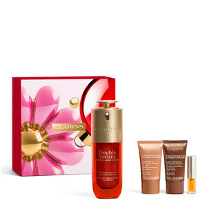 Double S&eacute;rum Anti-Aging Gift Set: Plumping Lifting Cream for All Skin Types + 3 Products