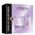 Revitalift Glass Skin Coffret Soin &Eacute;clat Lissant + Hydrogel Glow Mask + Plump Ambition Hyaluron Lip Oil