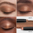One-Swipe Eye Essentials Dual-Ended Long Wear Cream Shadow Stick Set in Heat Ray-Biscotti + 24-Hour Kajal Liner Smolder