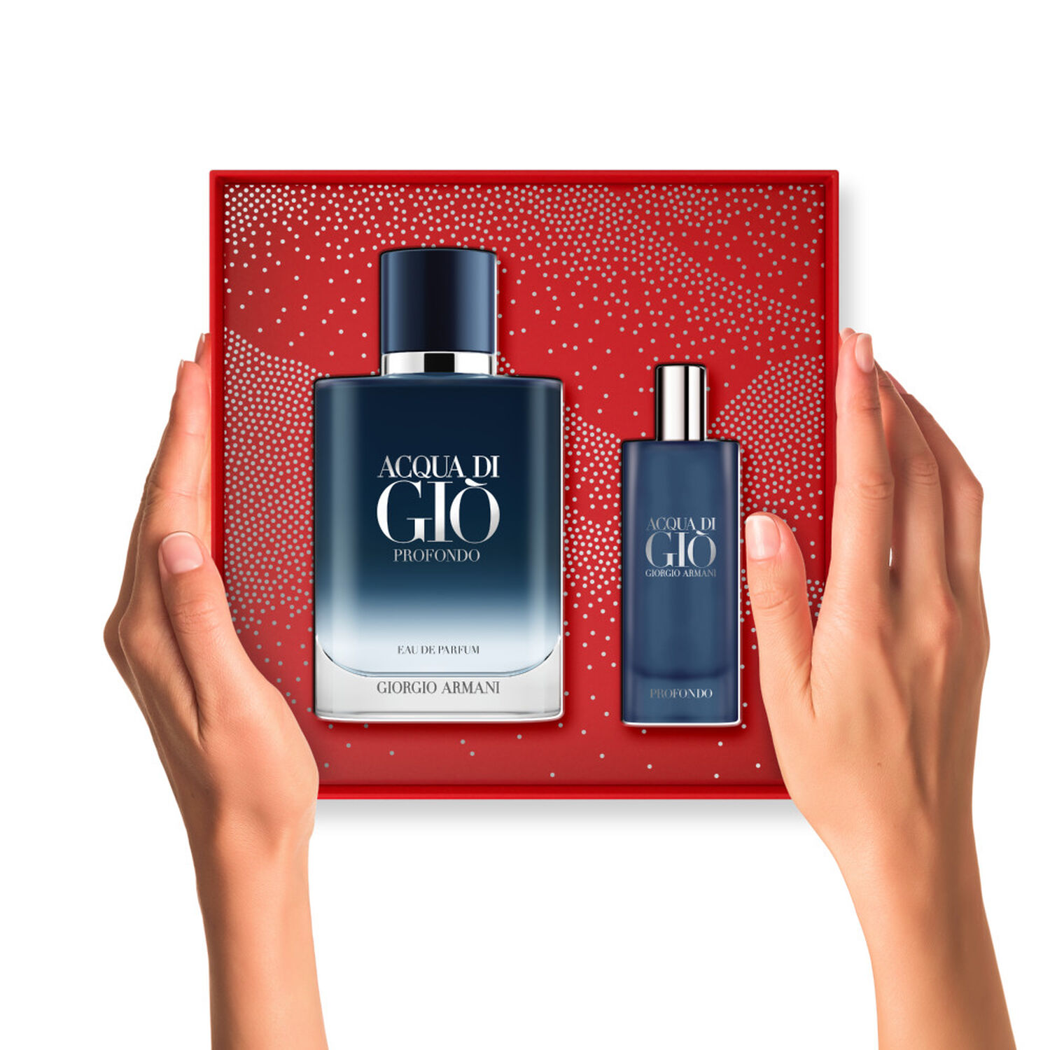 Acqua di Gio Profondo, Gift set Eau de Parfum 100 ml 15 ml