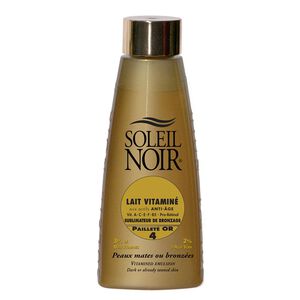 Lait Vitamin&eacute; Sublimateur de Bronzage 4 Paillet&eacute; Or