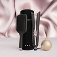 Sculpt Set met stijltang, platte borstel en hittebestendig etui