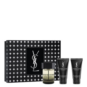 La Nuit de l'Homme Aj&aacute;nd&eacute;kcsomag Eau de Toilette 100 ml + 2x50 ml tusf&uuml;rdo