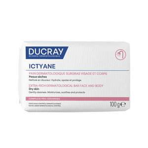 Ducray Pain Dermatologique Surgras Savon Peau S&egrave;che Ictyane