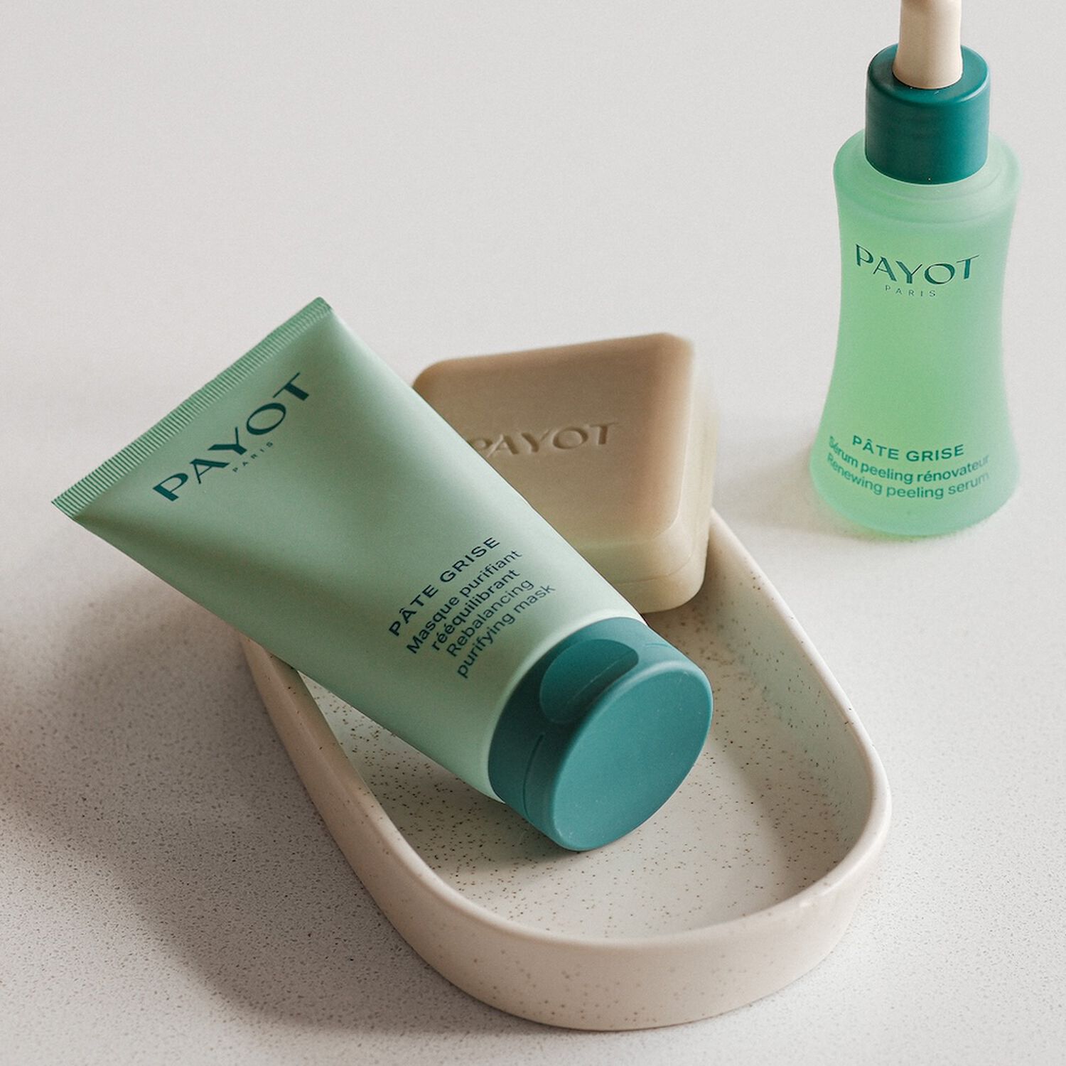 Bottle of Payot Purifying Rebalancing Paste Mask 75ml for a purified and rebalanced complexion. - thumbnail 2