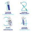 Elgydium Tandpasta-s&aelig;t Duo Blancheur 2 x 75 ml