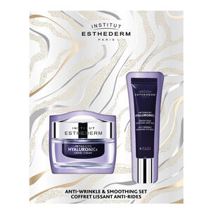 Intensive Hyaluronic + Zestaw: Krem wygladzajacy przeciwzmarszczkowy 50 ml + Serum pod oczy przeciwzmarszczkowe o dzialaniu odswiezajacym 15 ml