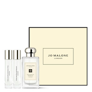 English Pear & Freesia Everywhere & More Set &bdquo;English Pear Freesia&ldquo; &ndash; Eau de Cologne 100 ml + Spr&uuml;hflasche 2 x 10 ml