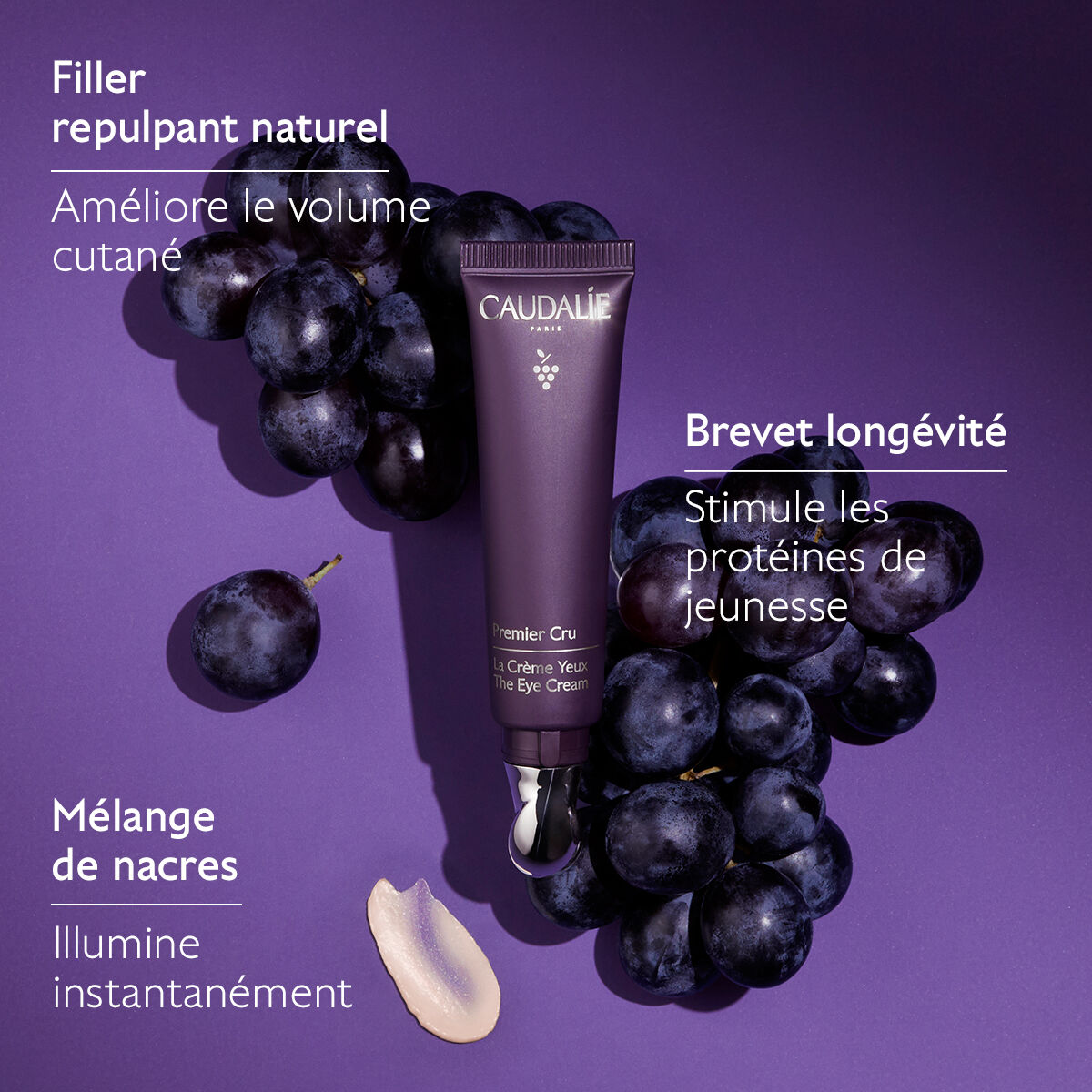 Premier Cru, La Crème Yeux 15 ml - Caudalie | MyOrigines