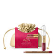 Twist'n Twinkle Holiday Meant To Match Geschenkset met Unlimited Double Touch-lippenstift + Creamy Colour-lippotlood + make-upzakje