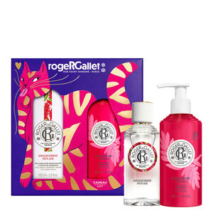 Gingembre Rouge Sada s vonavou vodou s blahod&aacute;rn&yacute;mi &uacute;cinky 100 ml + telov&eacute; ml&eacute;ko s blahod&aacute;rn&yacute;mi &uacute;cinky 250 ml