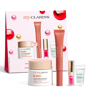 My Clarins Hydra-Energizing Re-Boost Cream Gift Set + 3 Products