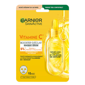 SkinActive C-vitaminos ragyog&aacute;sfokoz&oacute; f&aacute;tyolmaszk 28 g
