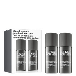 Clinique For Men&trade; Duo-Set mit Antitranspirant-Deo-Roll-On, 2 x 75 ml