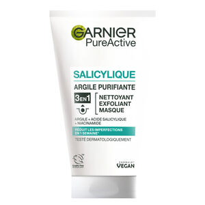 SkinActive Pure Active 3 az 1-ben agyagos arctiszt&iacute;t&oacute; 150 ml