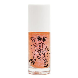 Rollette Body Colorless, glittery Peach Body Gel for Children