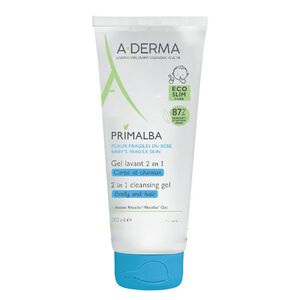 Primalba 2 in 1 Baby Cleansing Gel - Body and Hair 200 ml